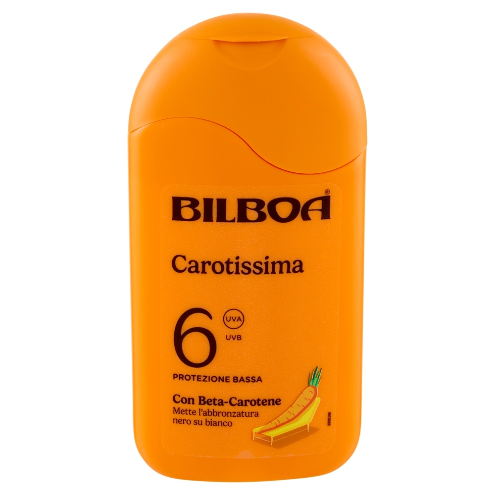 Bilboa Carotissima 6 Protezione Bassa con Beta-Carotene 200 ml
